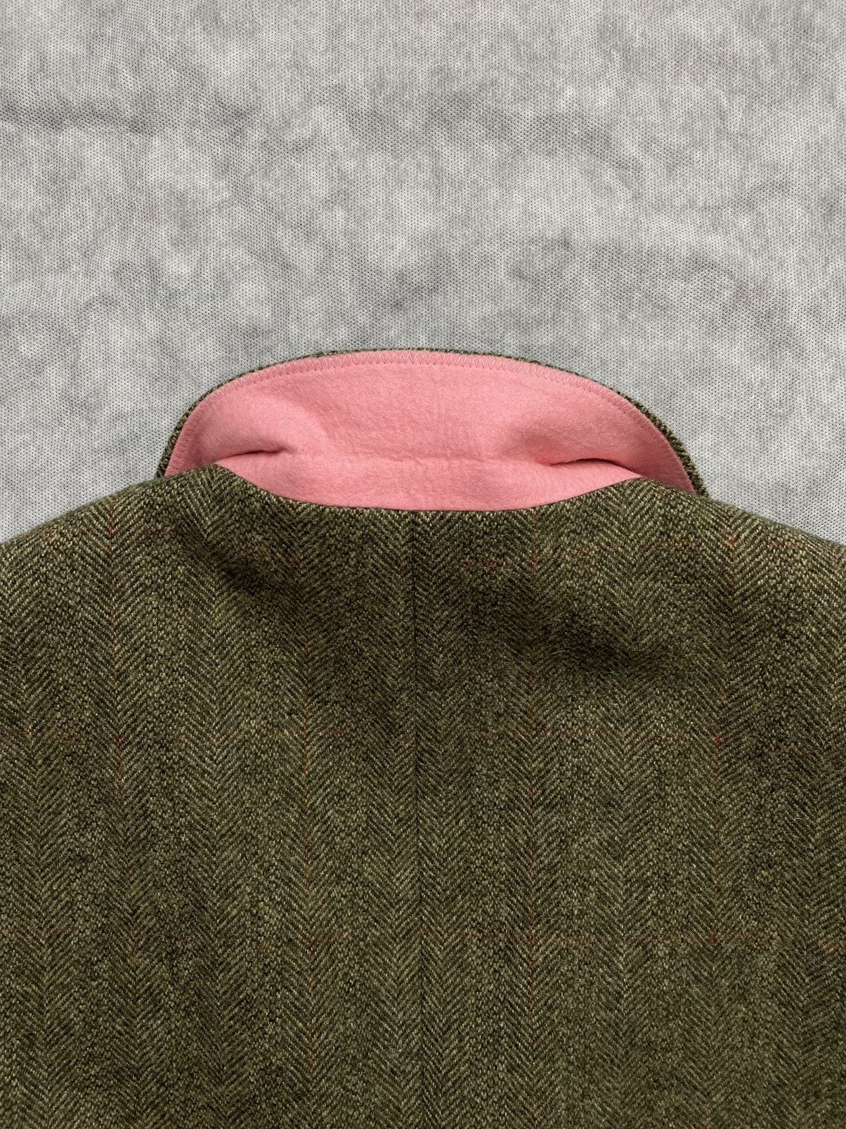Jack Wills Jack Wills Mens Wool Green Tweed blazer jacket size Medium Size 38R - 6 Thumbnail