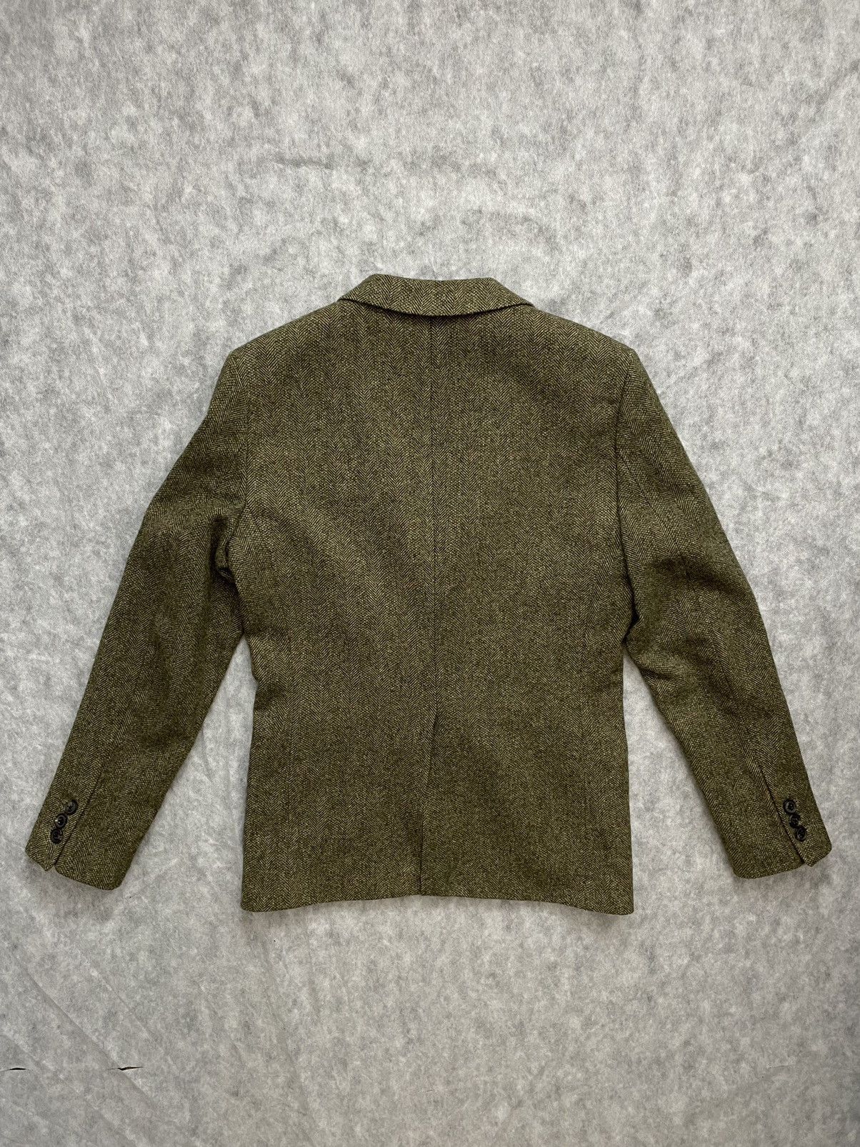 Jack Wills Jack Wills Mens Wool Green Tweed blazer jacket size Medium Size 38R - 5 Thumbnail