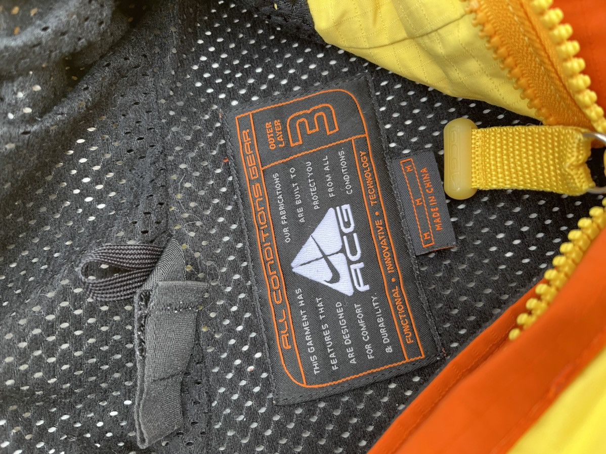 Nike ACG × Vintage NIKE ACG Jacket Vintage Yellow 🔥 Size US M / EU 48-50 / 2 - 6 Thumbnail