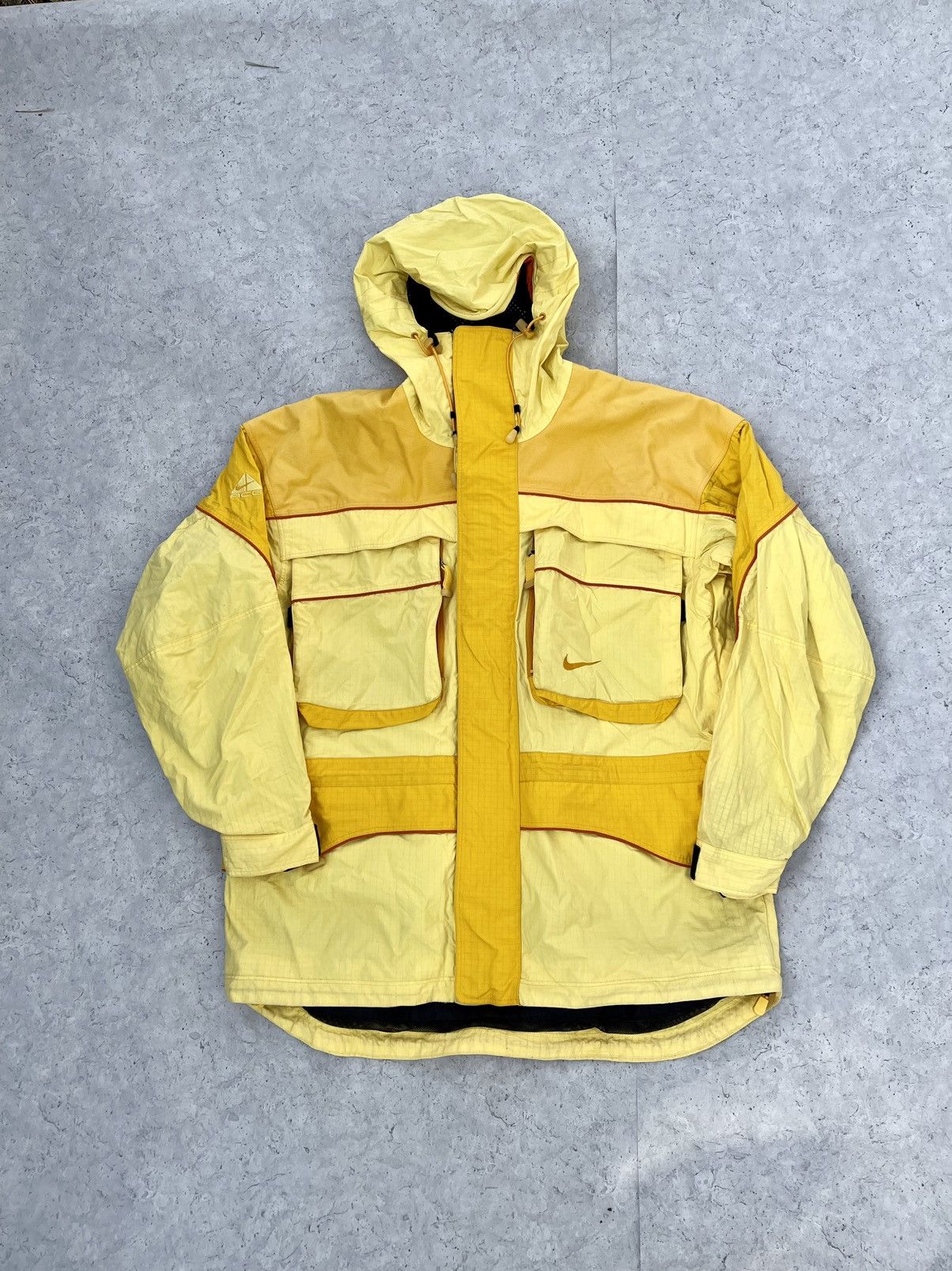 Nike ACG × Vintage NIKE ACG Jacket Vintage Yellow 🔥 Size US M / EU 48-50 / 2 - 1 Thumbnail