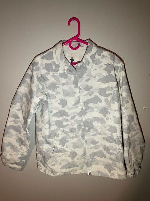 Bape jacket reflective best sale