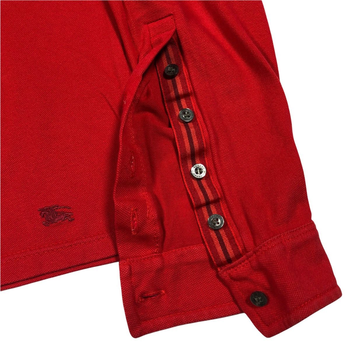 Burberry Burberry Long Sleeve Polo Shirt Size XXS / US 00 / IT 34 - 5 Thumbnail