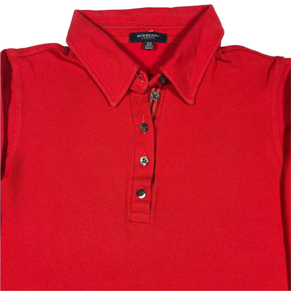Burberry Burberry Long Sleeve Polo Shirt Size XXS / US 00 / IT 34 - 2 Thumbnail