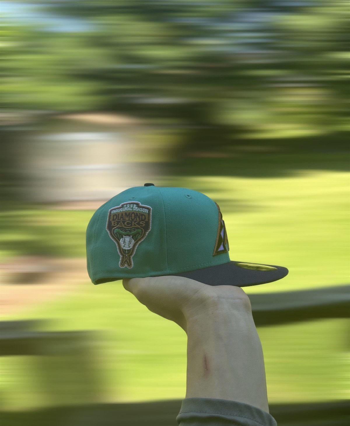 New Era Exclusive Fitted Two Tone Arizona Diamondbacks 7 1/4 Size ONE SIZE - 3 Thumbnail