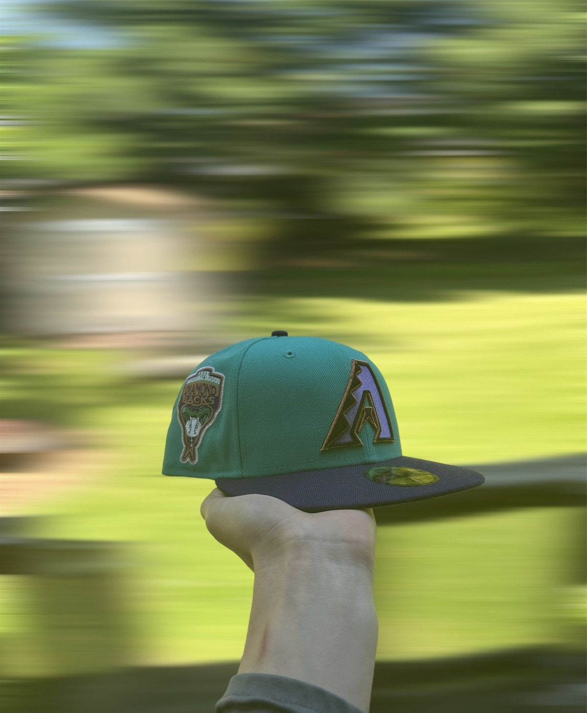 New Era Exclusive Fitted Two Tone Arizona Diamondbacks 7 1/4 Size ONE SIZE - 2 Thumbnail