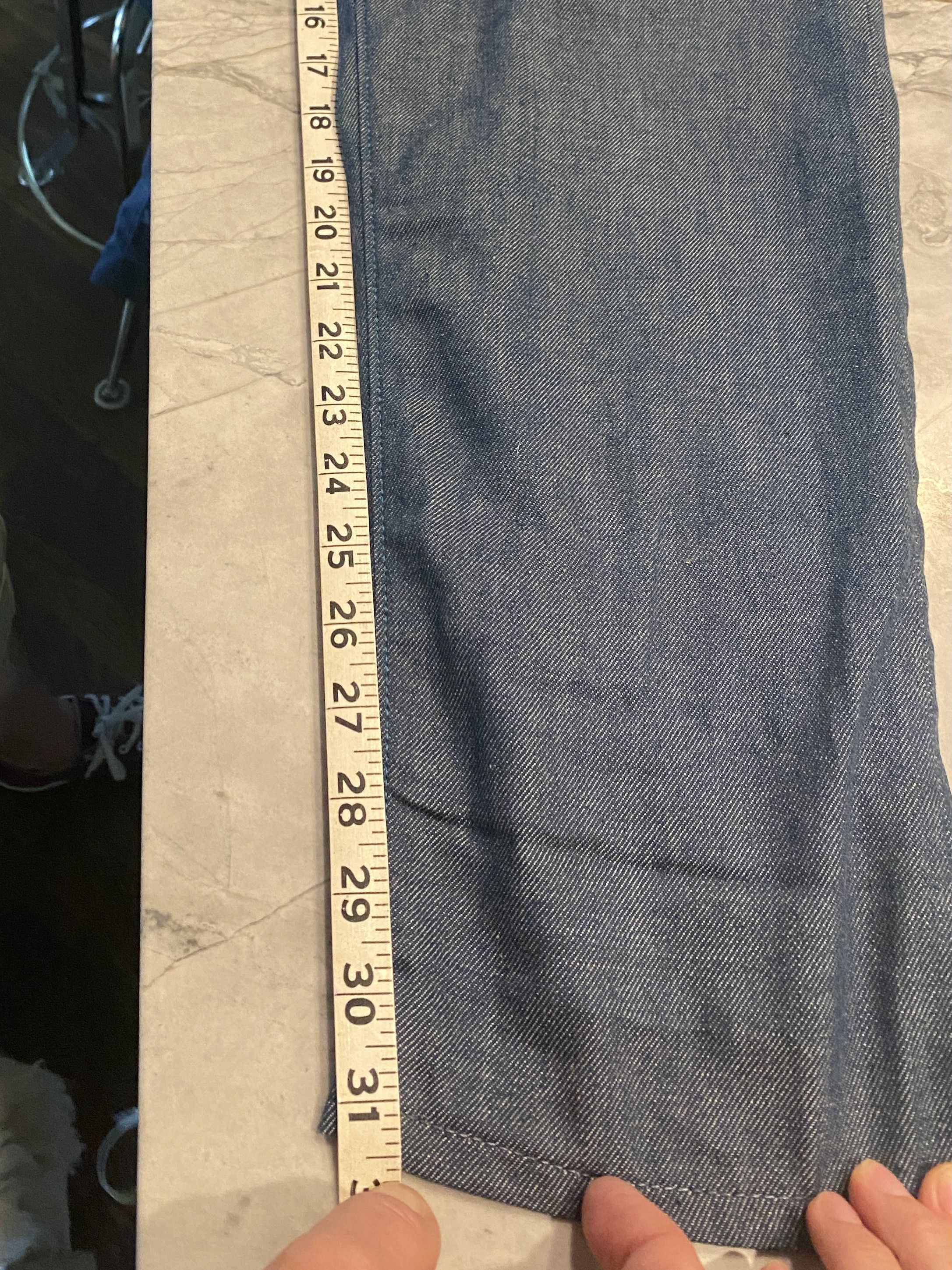 Japan Blue 10oz US Navy Selvedge Denim - High Tapered Fit Size US 32 / EU 48 - 6 Thumbnail