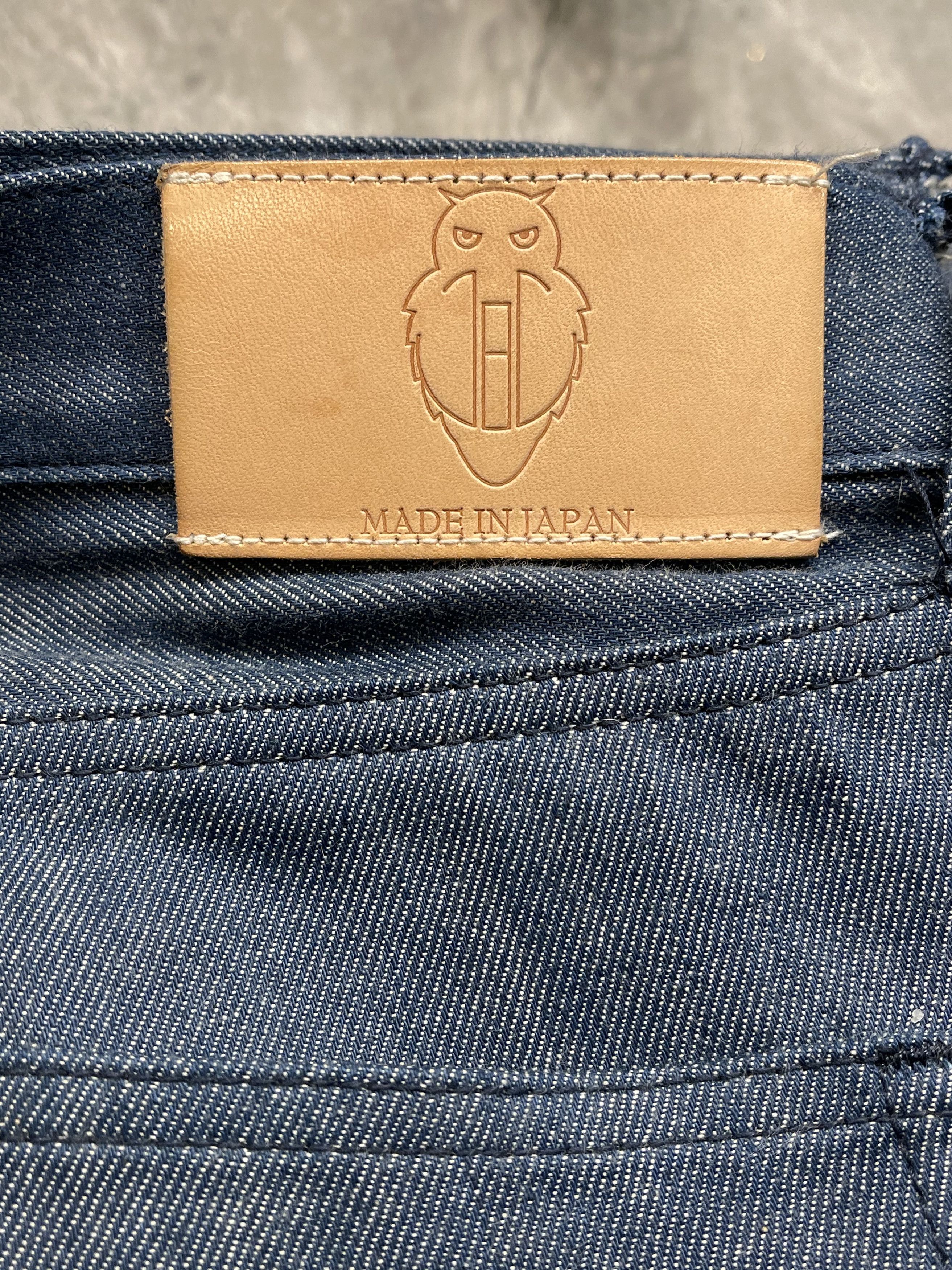 Japan Blue 10oz US Navy Selvedge Denim - High Tapered Fit Size US 32 / EU 48 - 3 Thumbnail