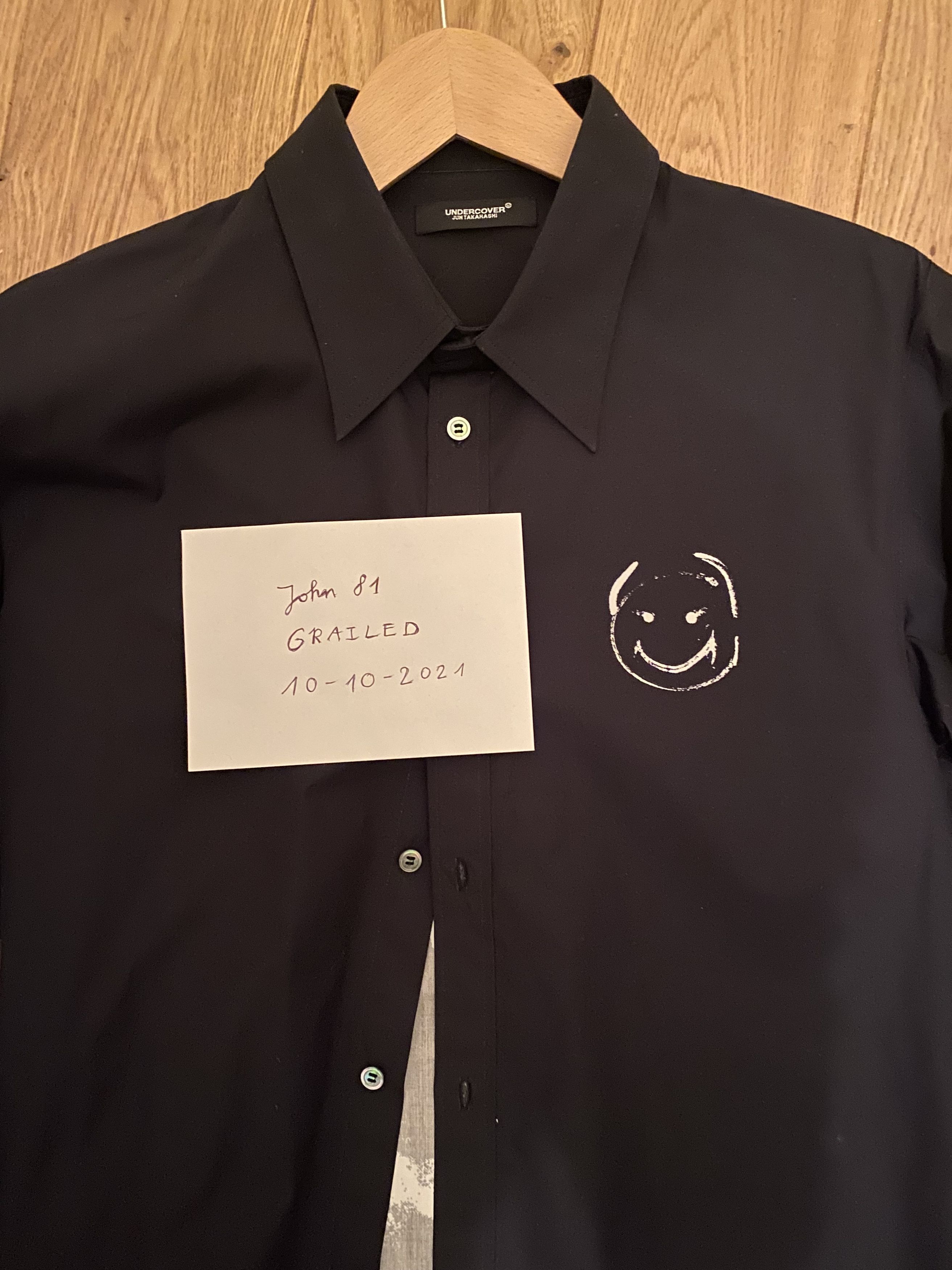Undercover Black Bauhaus shirt Size US XL / EU 56 / 4 - 1 Thumbnail