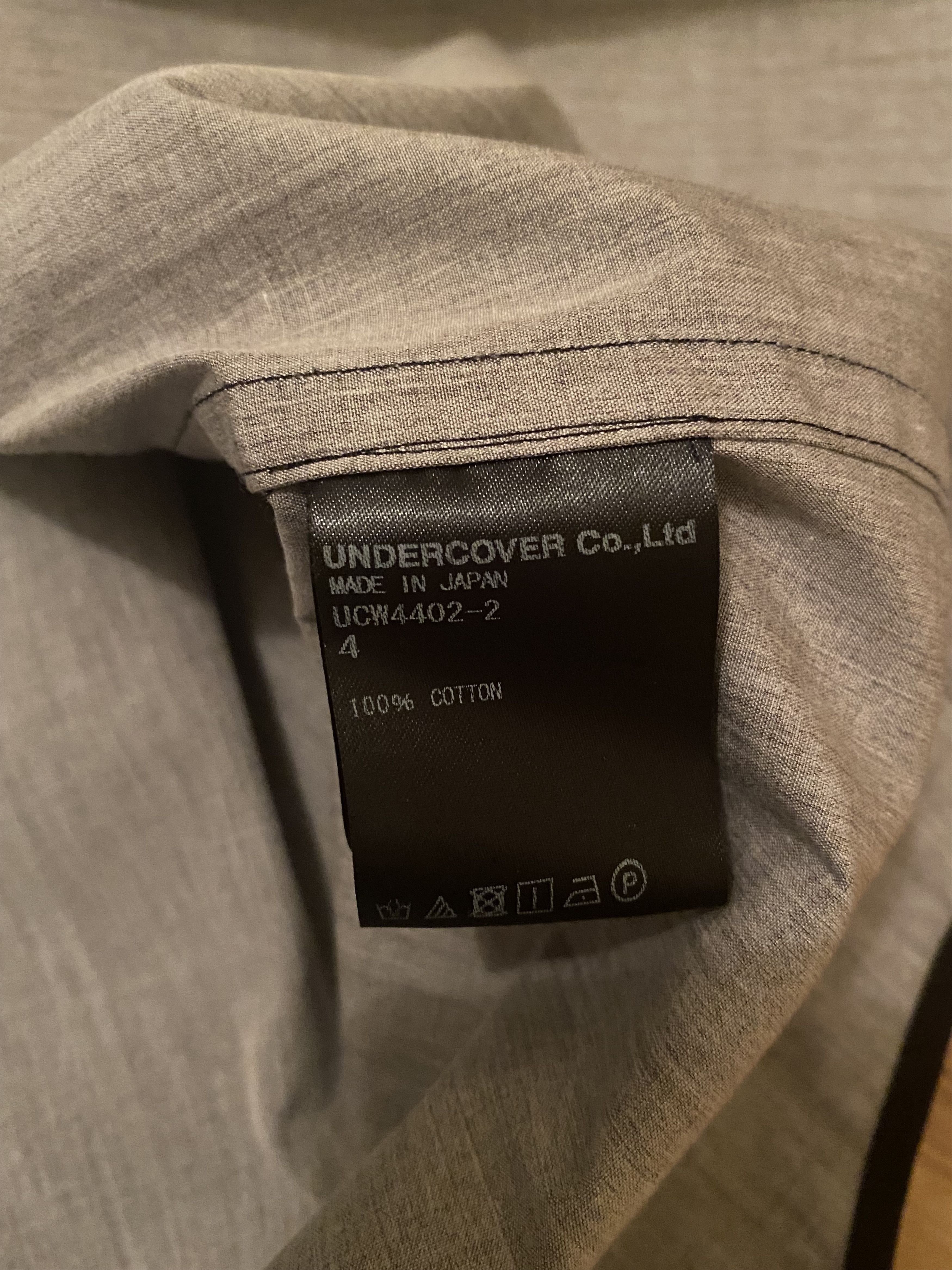 Undercover Black Bauhaus shirt Size US XL / EU 56 / 4 - 9 Thumbnail