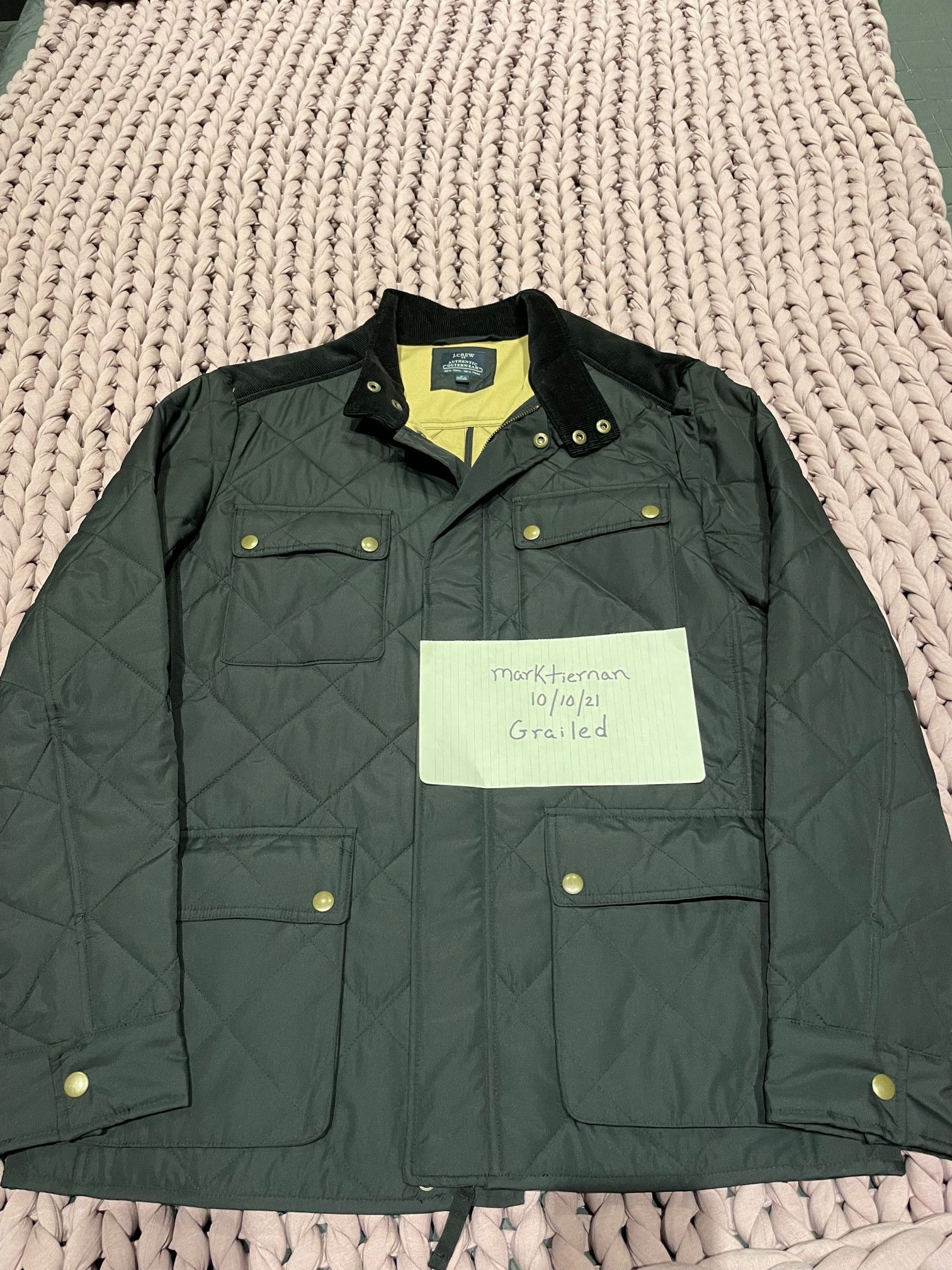 J. Crew Quilted Jacket
