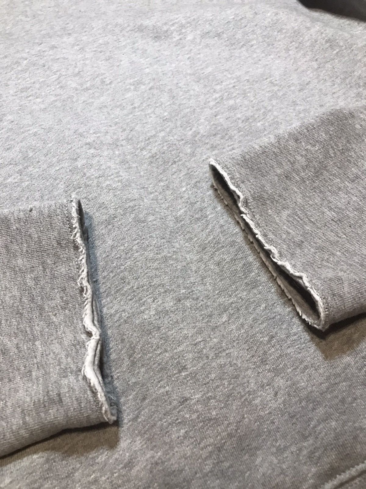 Acne Studios Acne Studios Rare Fabien Paw15 Grey Fleece Crewneck Sweater Size US L / EU 52-54 / 3 - 3 Thumbnail