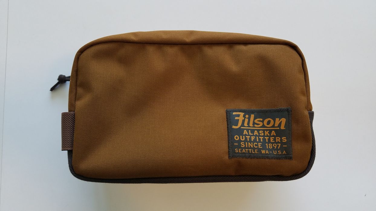 Filson FILSON Toiletry Bag Nylon Lightweight Travel Pack Whiskey