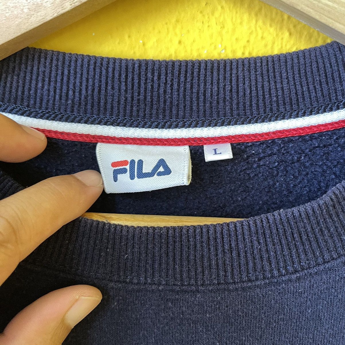 Fila 90’s Fila Biella Italy Crewneck Sweatshirt Oversize S Size US S / EU 44-46 / 1 - 8 Thumbnail