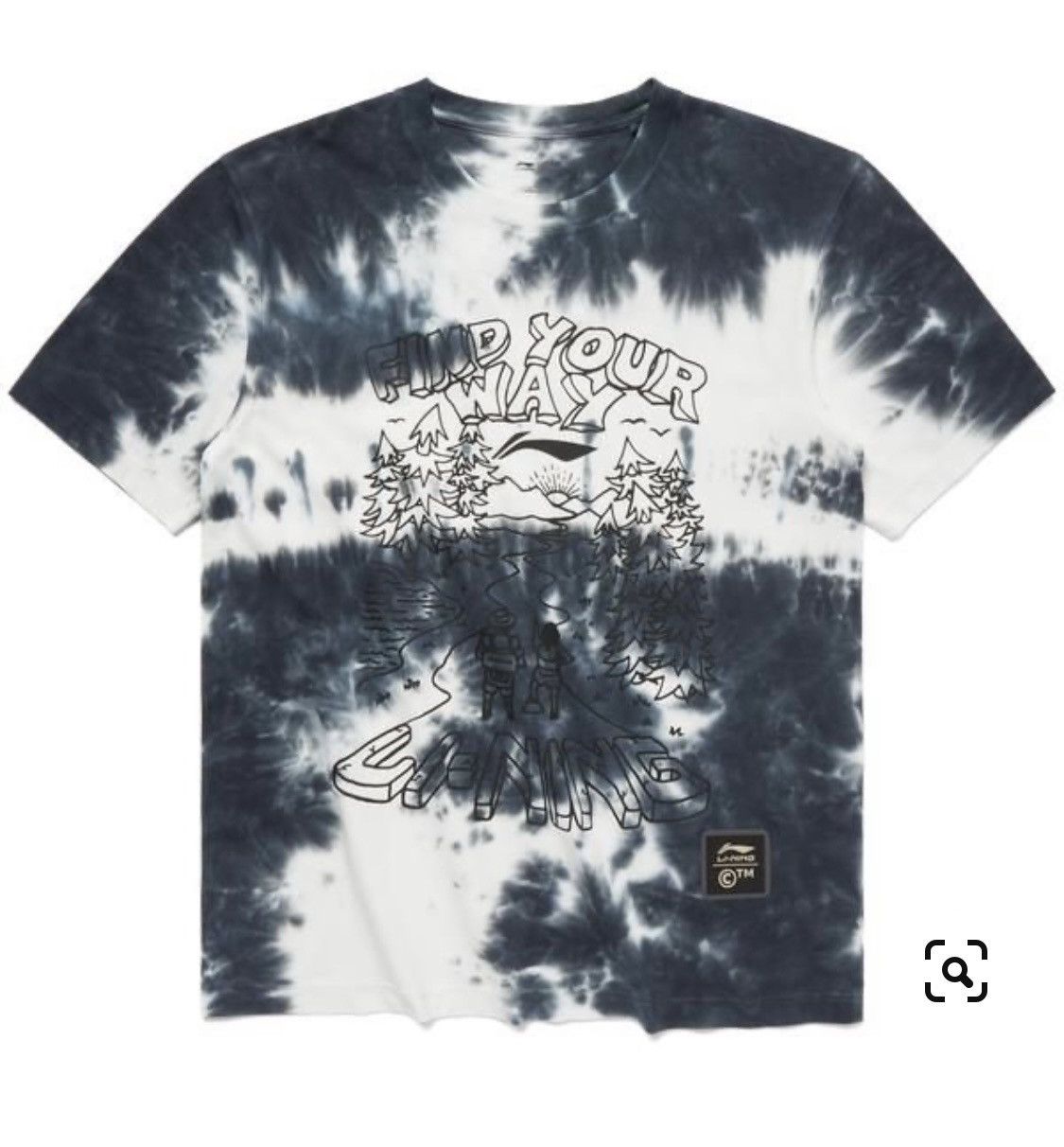 Li-Ning × Market Chinatown Market Li Ning Tie Dye Find Your Way Tee Size US S / EU 44-46 / 1 - 1 Thumbnail