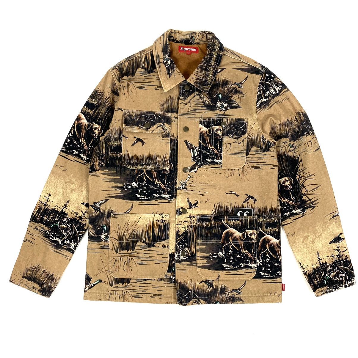 Supreme Supreme Dogs & Ducks Chore Coat Jacket 2012 Hunting | Grailed