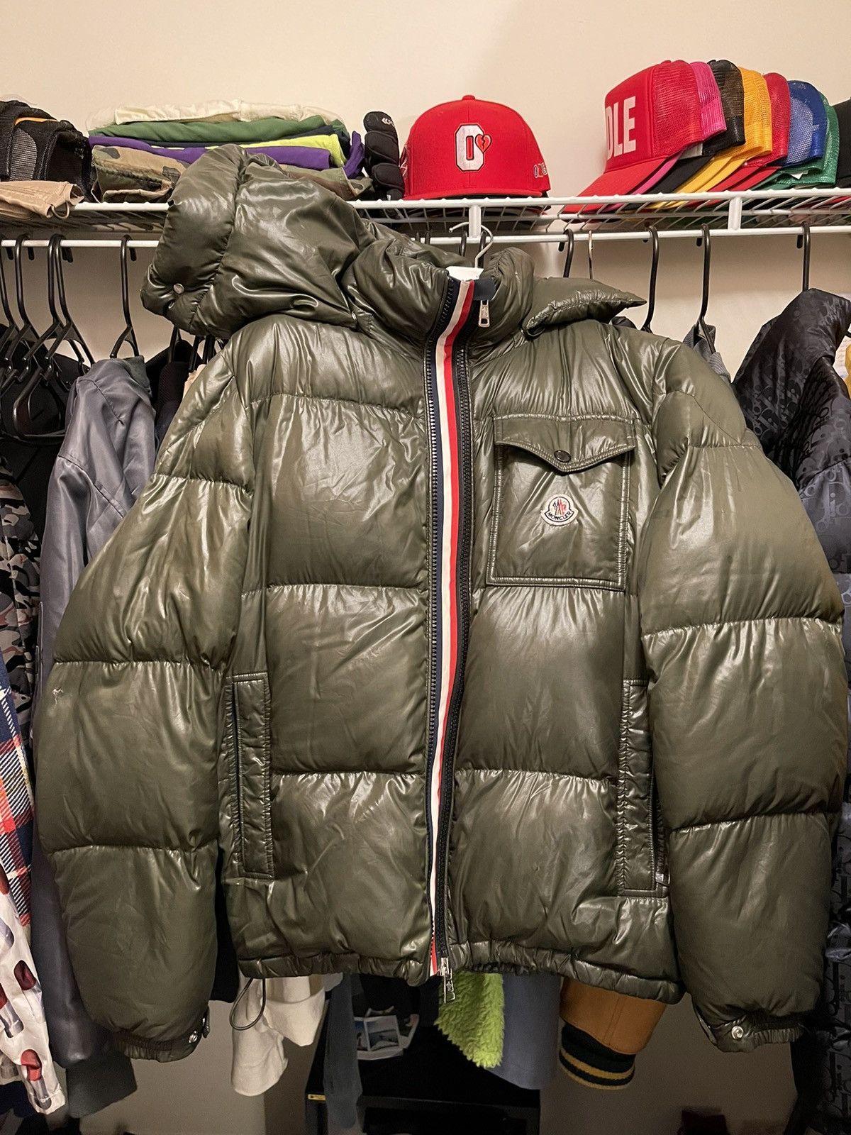 Moncler Moncler montbeliard Nylon-blend down puffer jacket 2019 | Grailed
