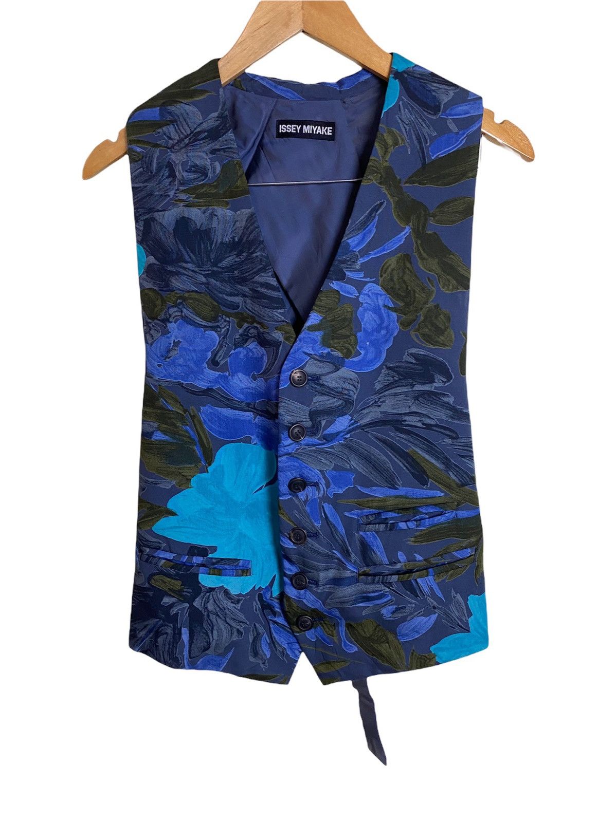 Rare🔥Vintage Issey Miyake Floral Vest