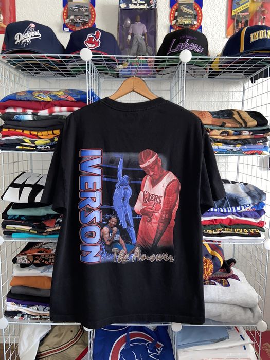 Vintage Bootleg Allen Iverson Rap Tee | Grailed