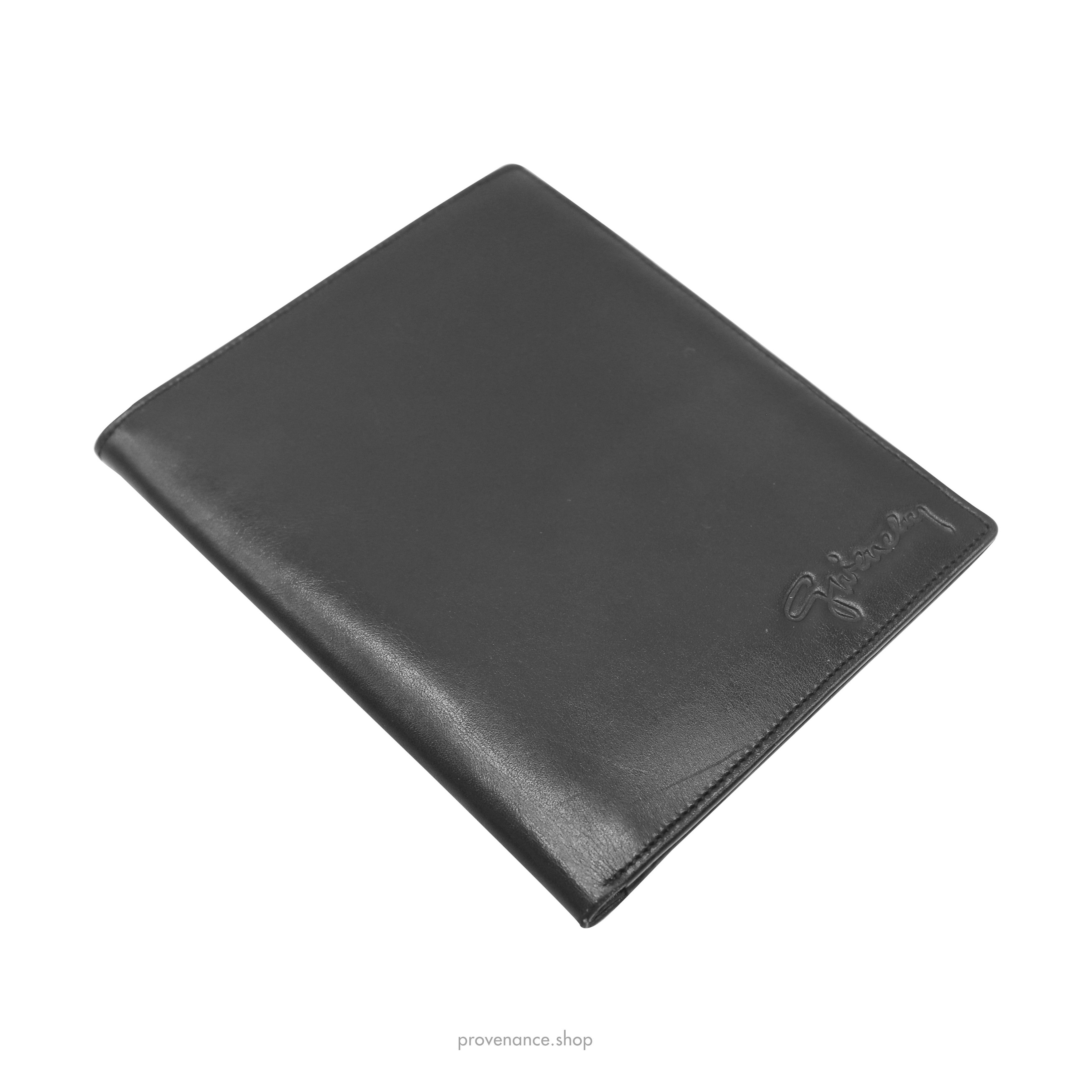 Givenchy 🔴 10CC Card Holder Wallet - Black Leather Size ONE SIZE - 3 Thumbnail
