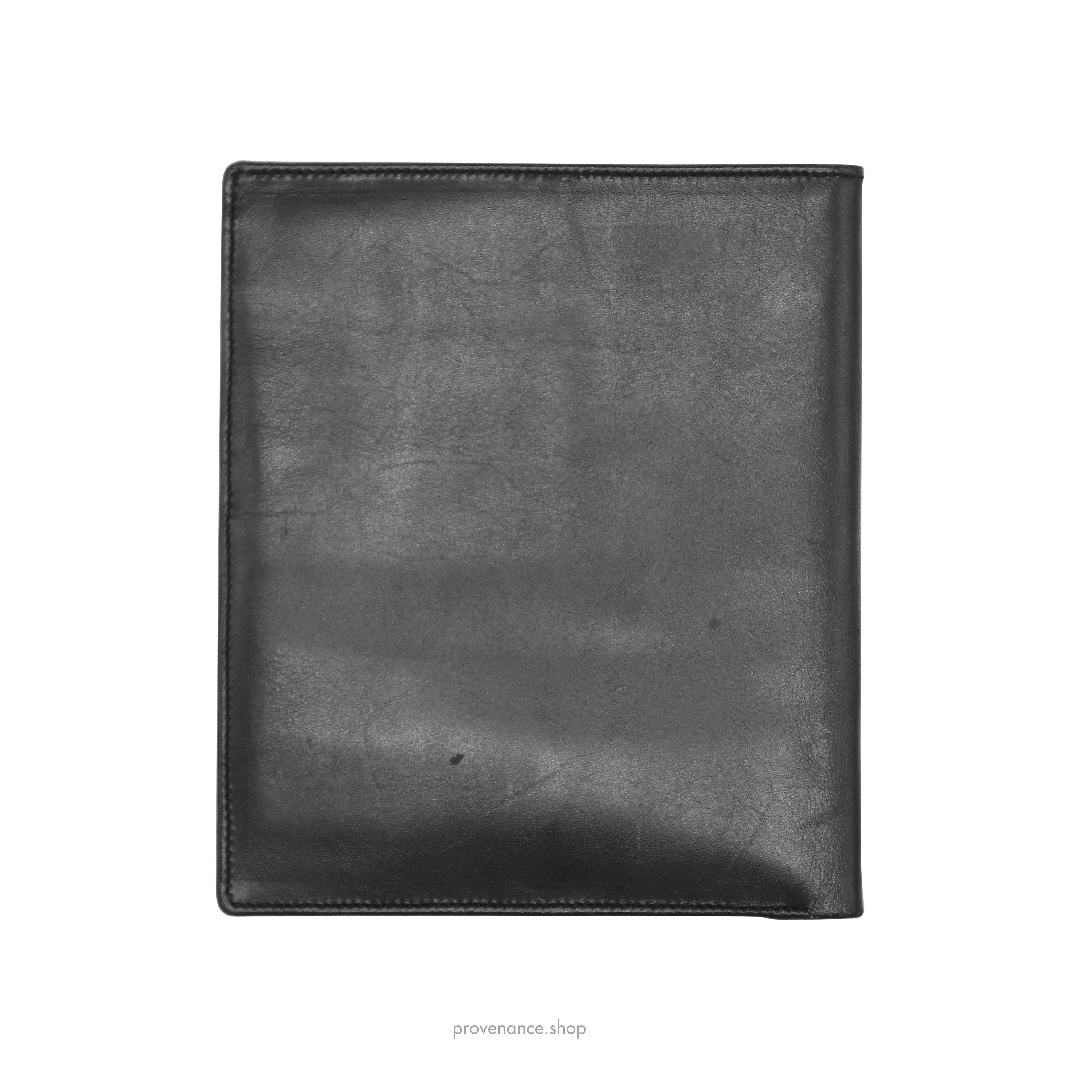 Givenchy 🔴 10CC Card Holder Wallet - Black Leather Size ONE SIZE - 2 Thumbnail