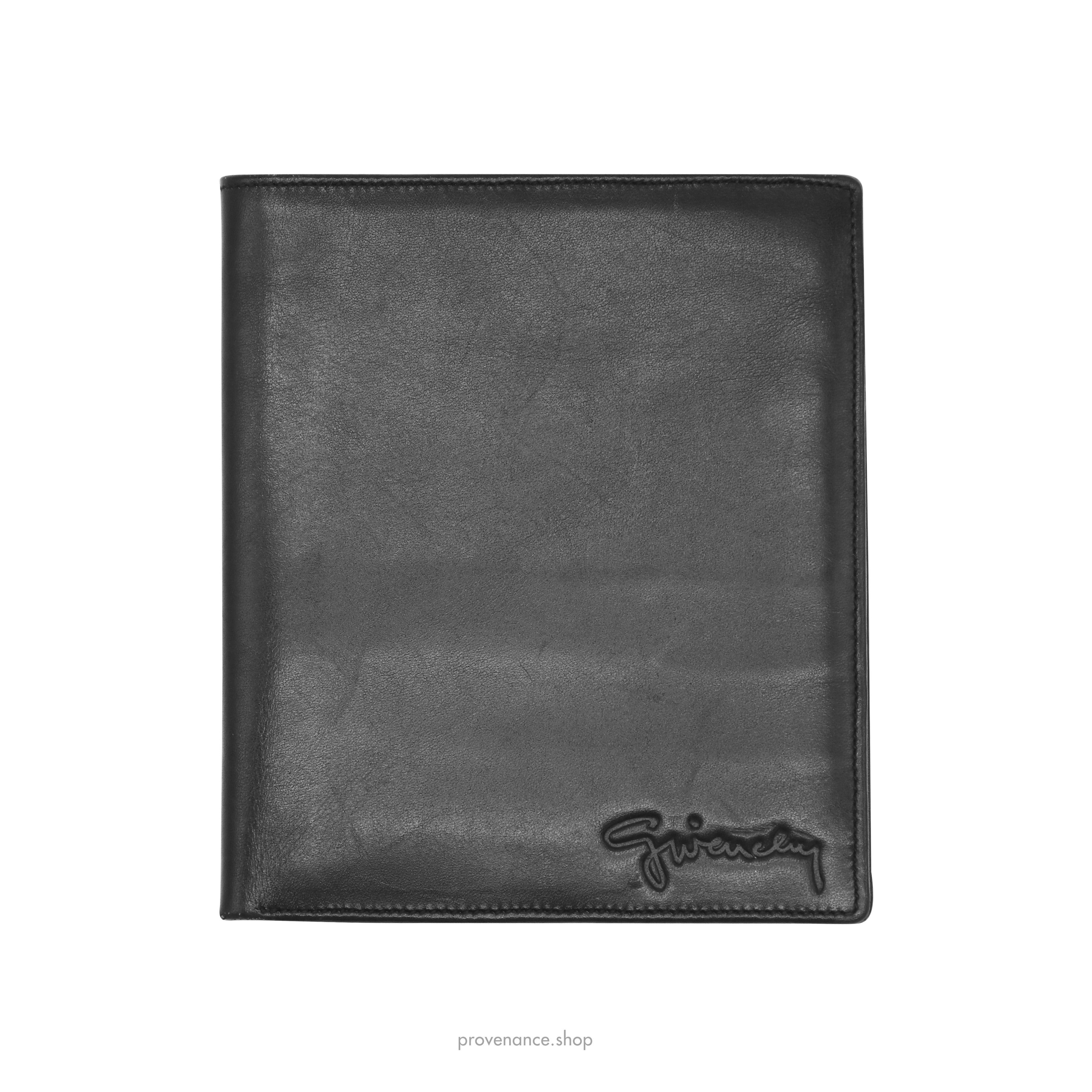 Givenchy 🔴 10CC Card Holder Wallet - Black Leather Size ONE SIZE - 1 Thumbnail