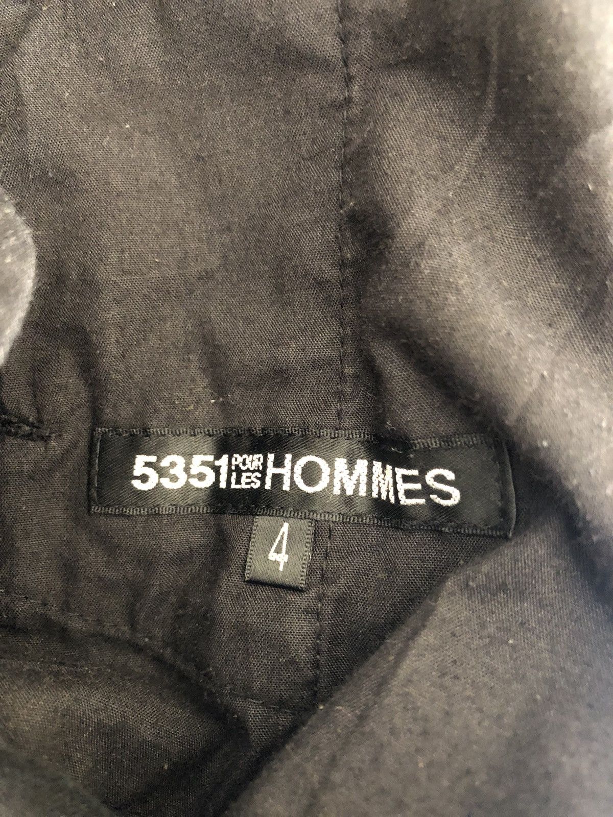 5351 POUR LES HOMMES Black Parachute Cargo Pants Size US 34 / EU 50 - 9 Thumbnail