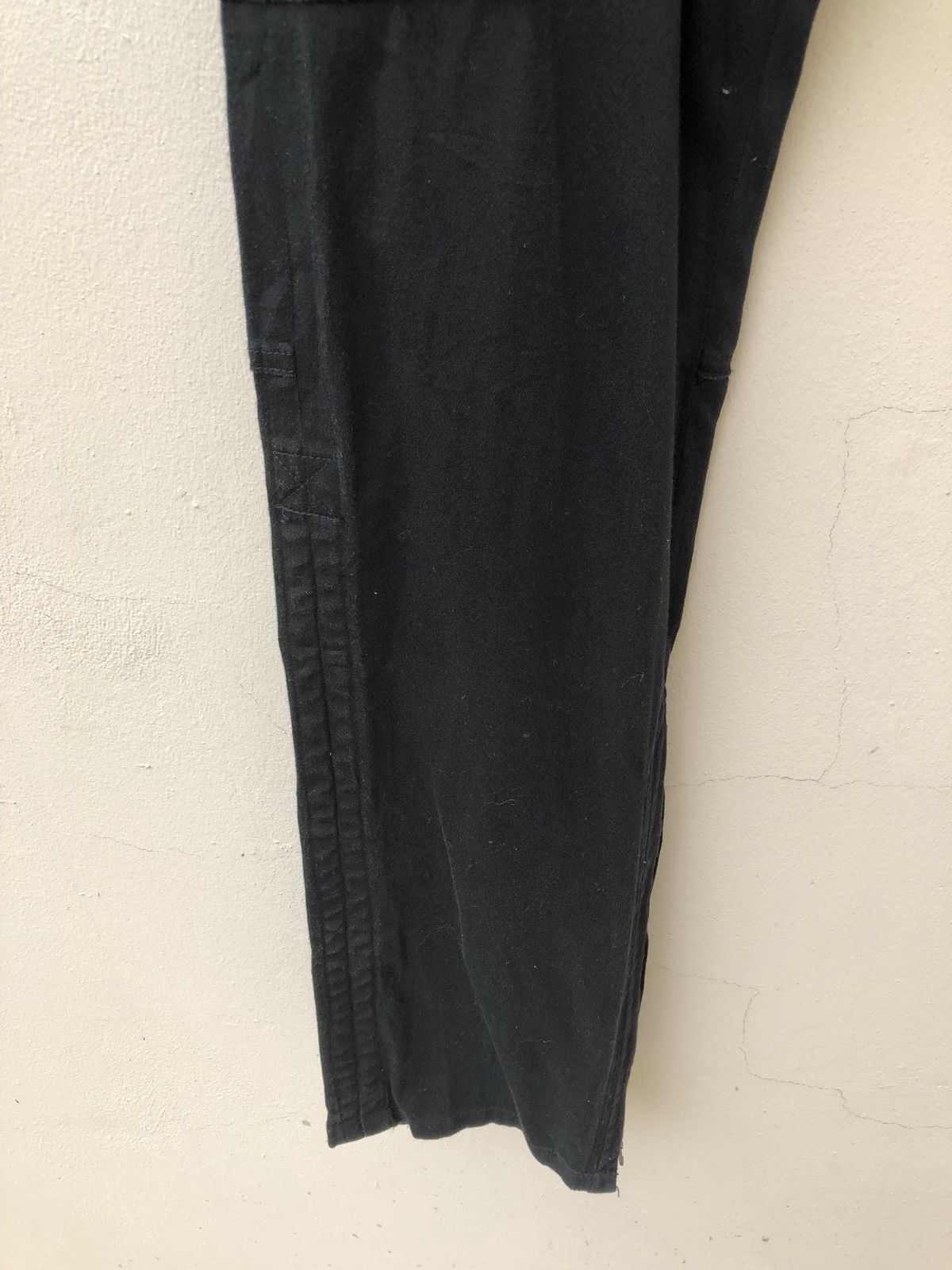 5351 POUR LES HOMMES Black Parachute Cargo Pants Size US 34 / EU 50 - 4 Thumbnail