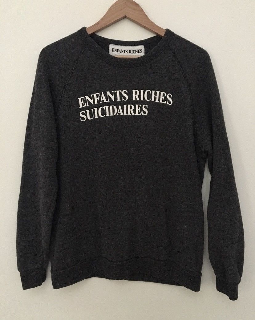 Enfants Riches Deprimes Enfants Riches Suicidaire Sweater Enfants Riches Deprimes Enfants Riches Suicidaire Sweater