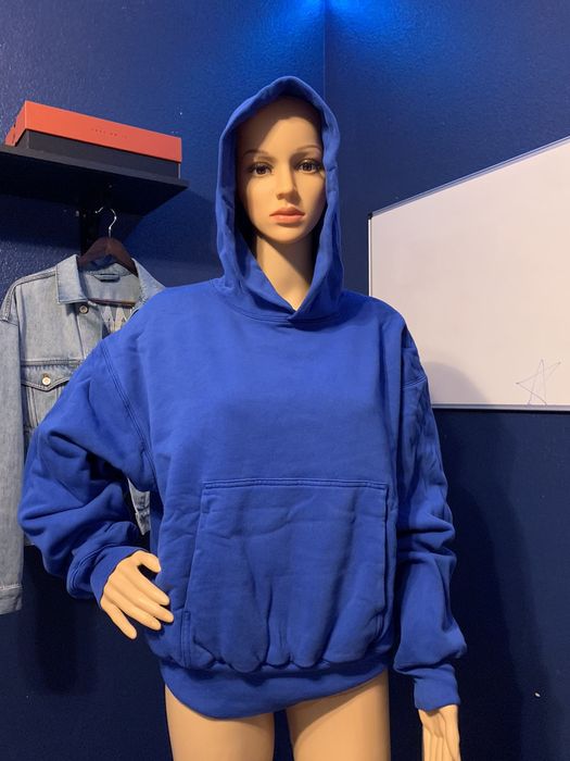 yeezy gap perfect hoodie blue サイズM