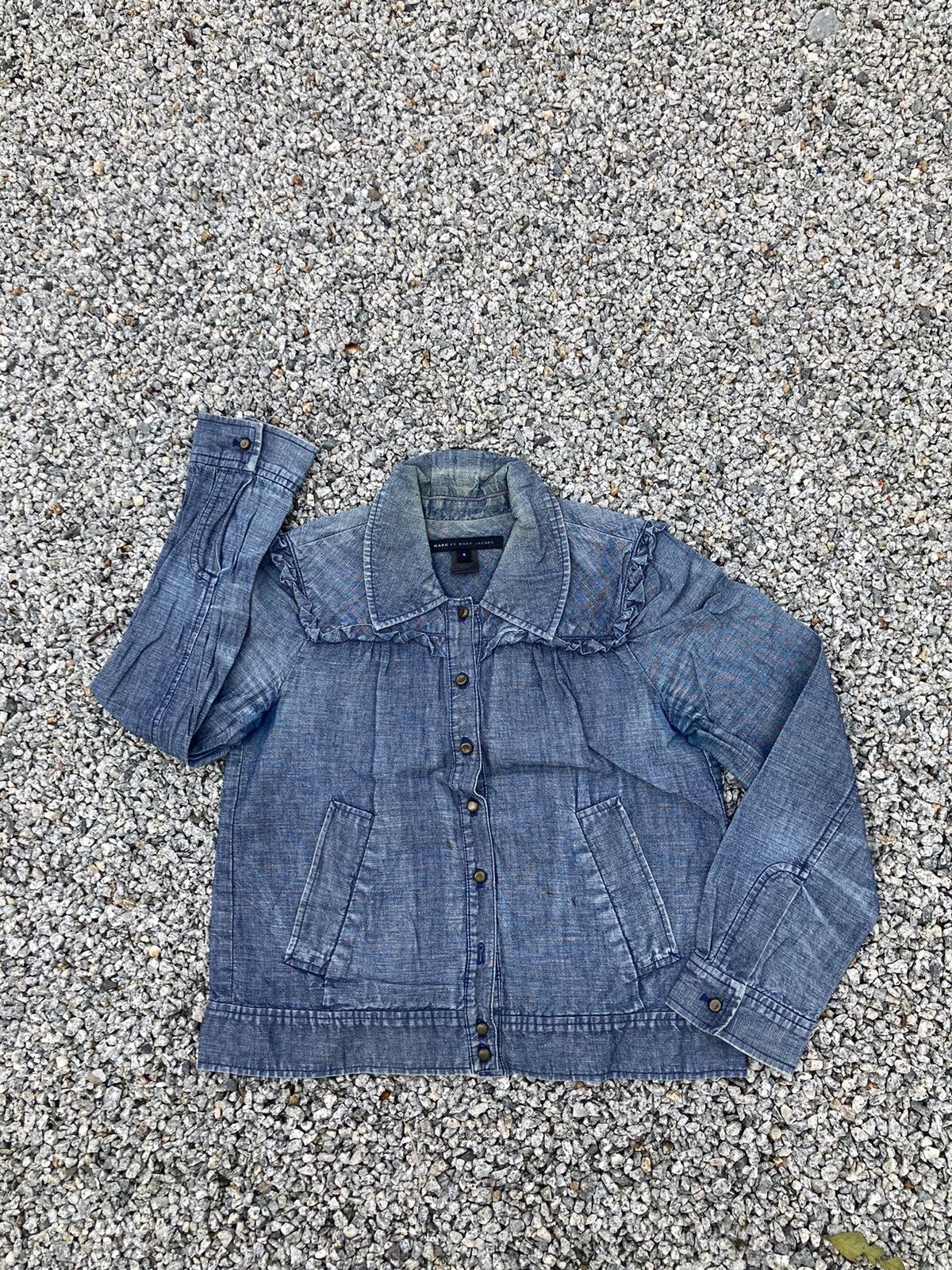 Marc Jacobs Marc By Marc Jacobs Indigo Jacket Size US S / EU 44-46 / 1 - 1 Thumbnail