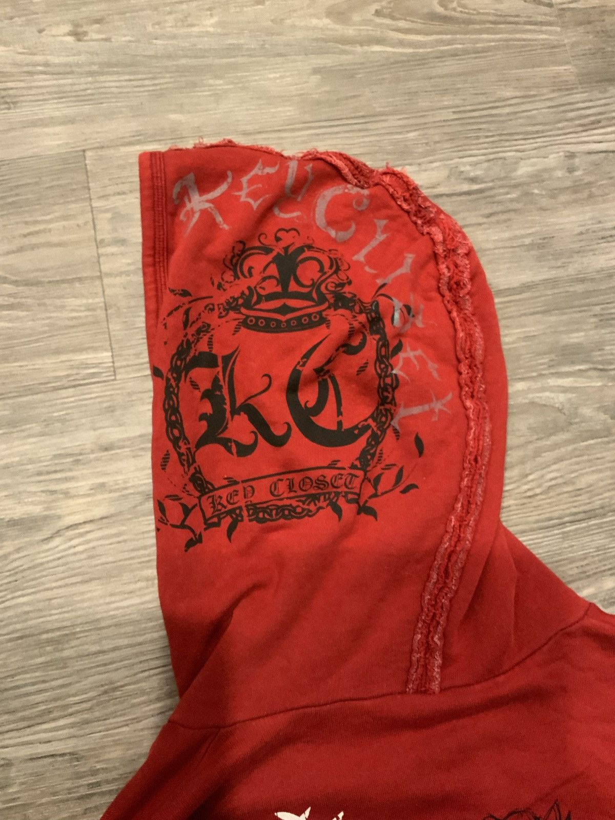 Other Rare Key Closet LA Kanji Japanese Monkey Swarovski Hoodie Size US M / EU 48-50 / 2 - 7 Thumbnail