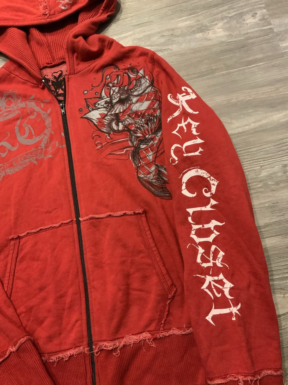 Other Rare Key Closet LA Kanji Japanese Monkey Swarovski Hoodie Size US M / EU 48-50 / 2 - 5 Thumbnail