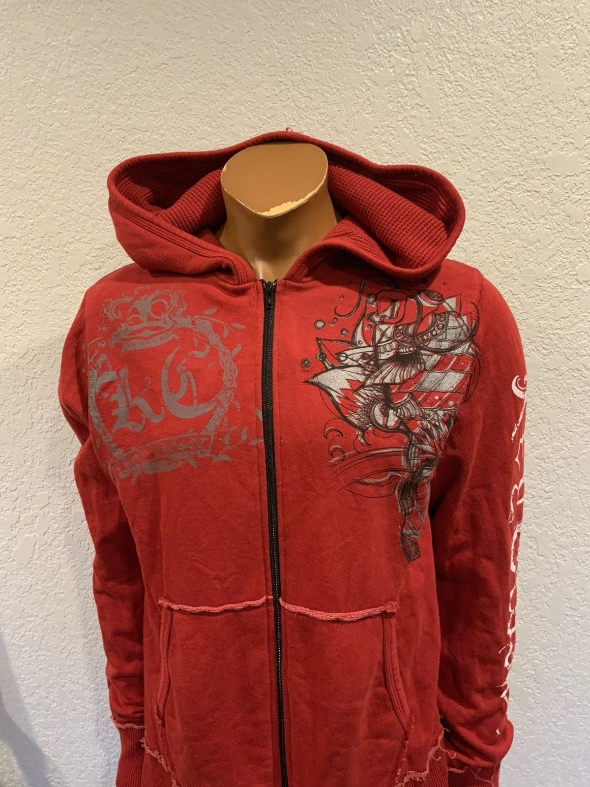 Other Rare Key Closet LA Kanji Japanese Monkey Swarovski Hoodie Size US M / EU 48-50 / 2 - 10 Thumbnail