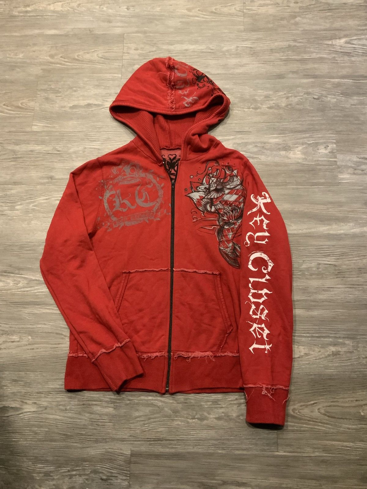 Other Rare Key Closet LA Kanji Japanese Monkey Swarovski Hoodie Size US M / EU 48-50 / 2 - 12 Thumbnail