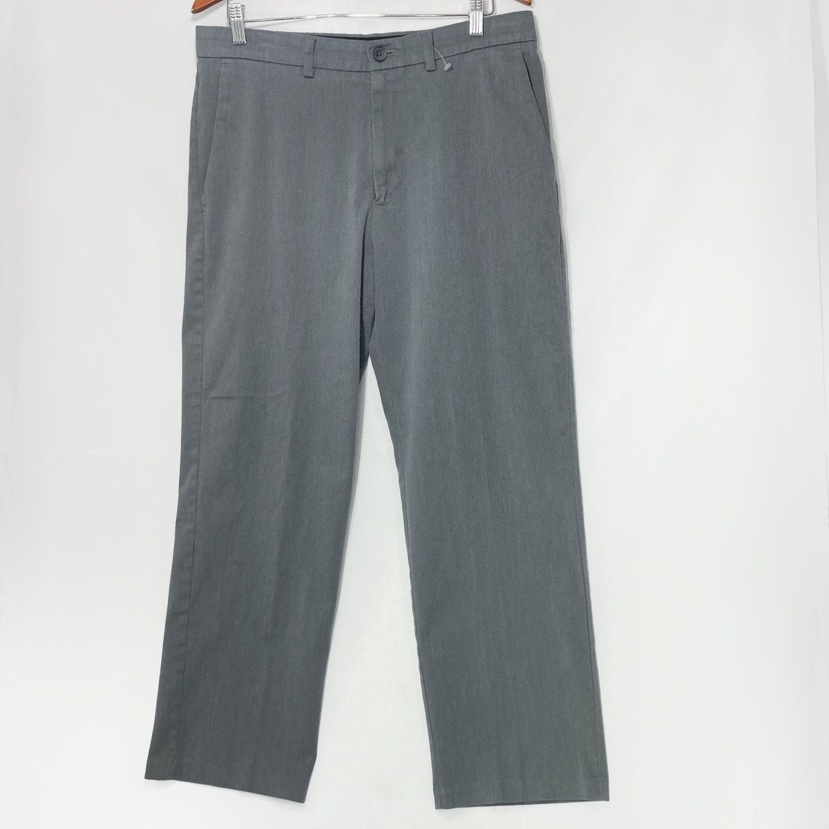 Haggar HAGGAR Men’s Stretch Pants Comfort Expandimatic Classic Fit Size 34R - 1 Preview