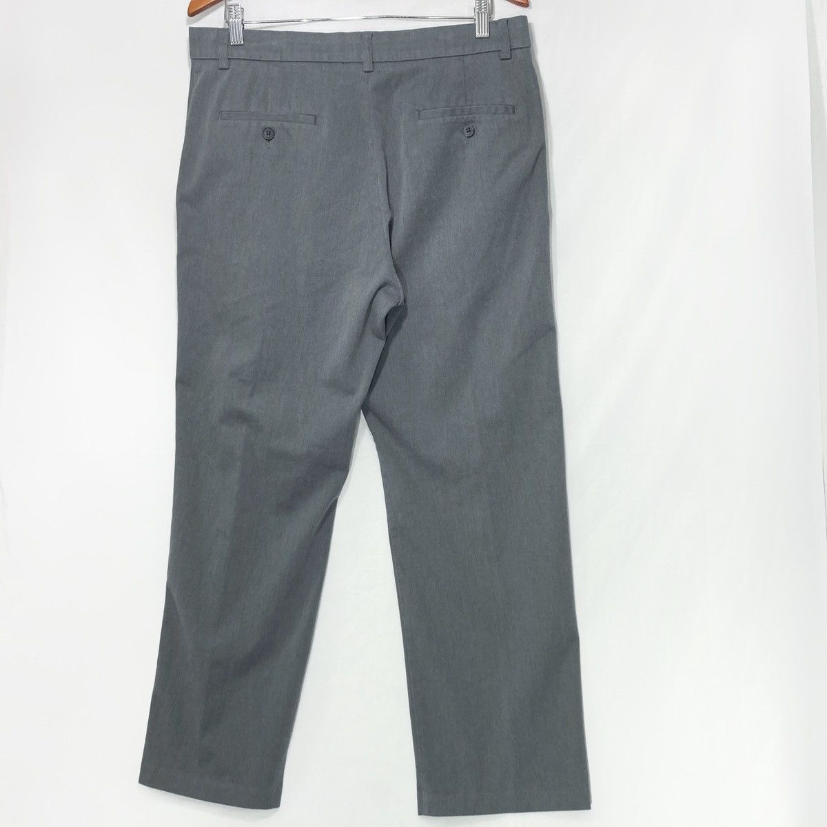 Haggar HAGGAR Men’s Stretch Pants Comfort Expandimatic Classic Fit Size 34R - 2 Preview