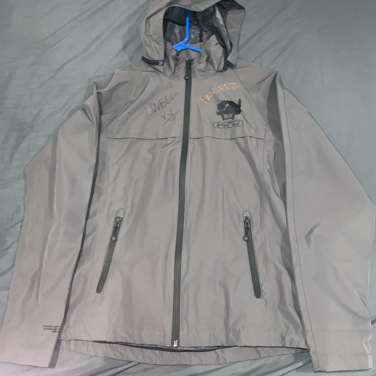 G59 Records G59 Windbreaker w/ hoodie and cover Size US M / EU 48-50 / 2 - 1 Thumbnail