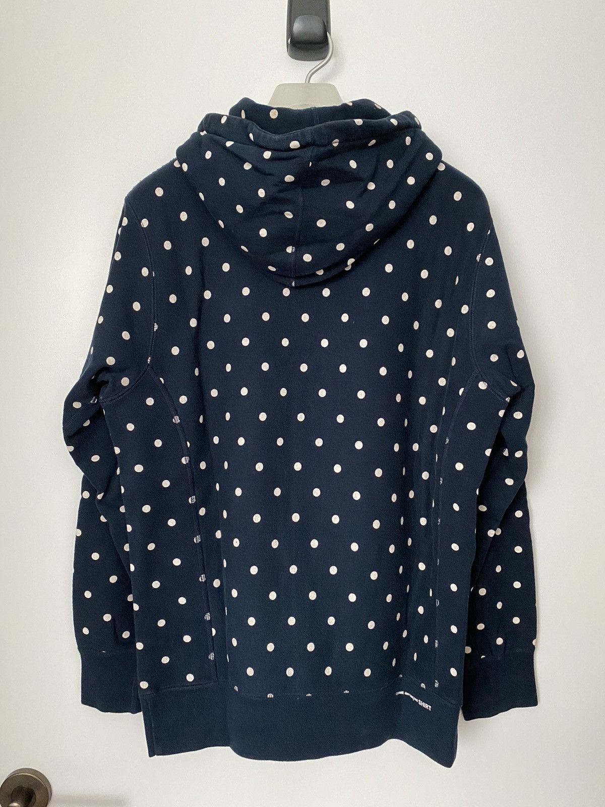 Supreme Comme des Garcons SHIRT x Supreme Polka Dot Box Logo Hoodie Grailed