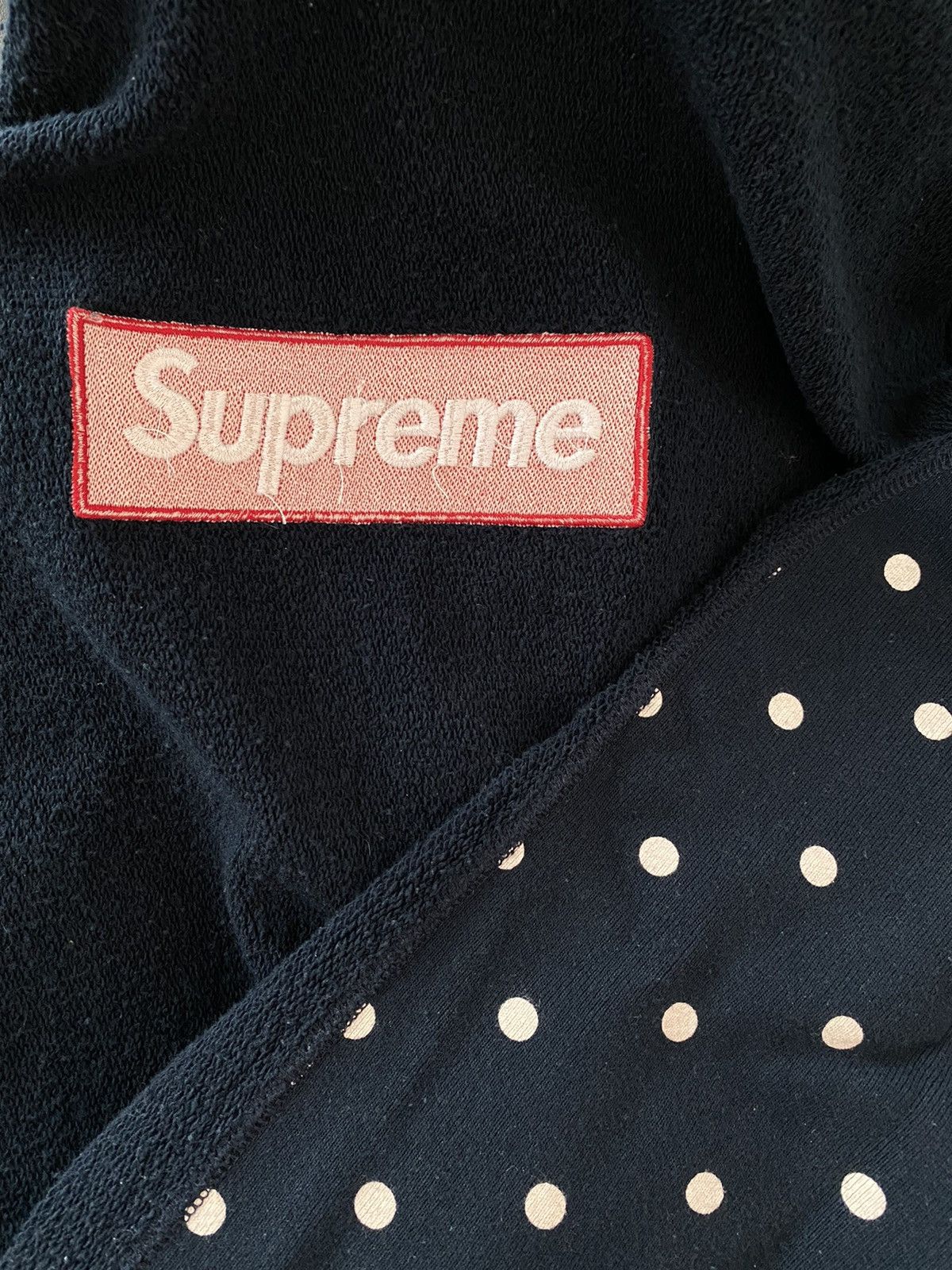 Supreme Comme des Garcons SHIRT x Supreme Polka Dot Box Logo Hoodie Size US L / EU 52-54 / 3 - 8 Thumbnail