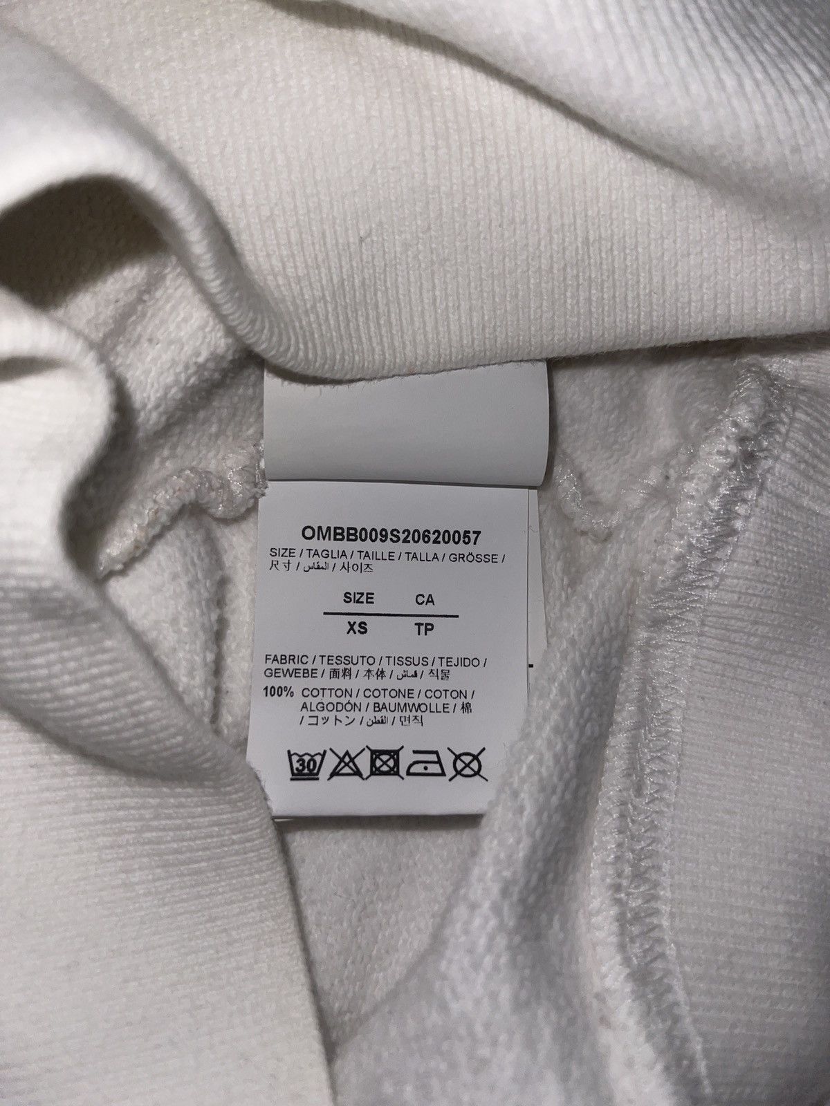 Off-White Off White White Galaxy Hoodie (SS20) Size US XS / EU 42 / 0 - 13 Thumbnail