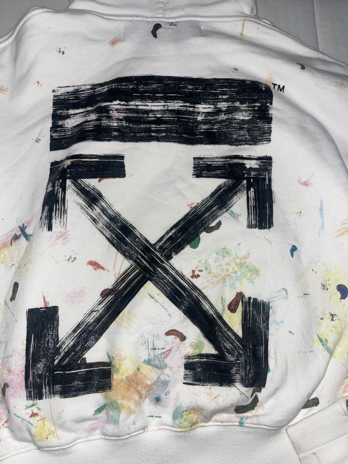 Off-White Off White White Galaxy Hoodie (SS20) Size US XS / EU 42 / 0 - 10 Thumbnail