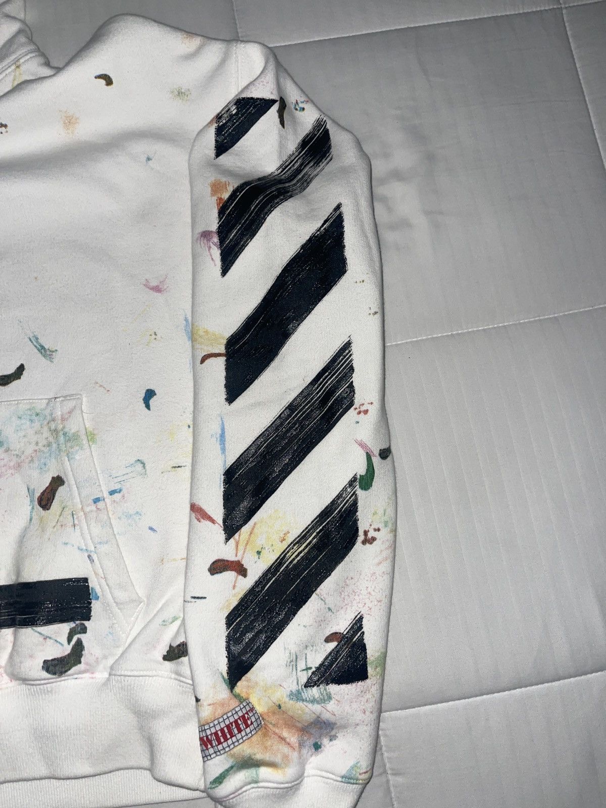 Off-White Off White White Galaxy Hoodie (SS20) Size US XS / EU 42 / 0 - 8 Thumbnail