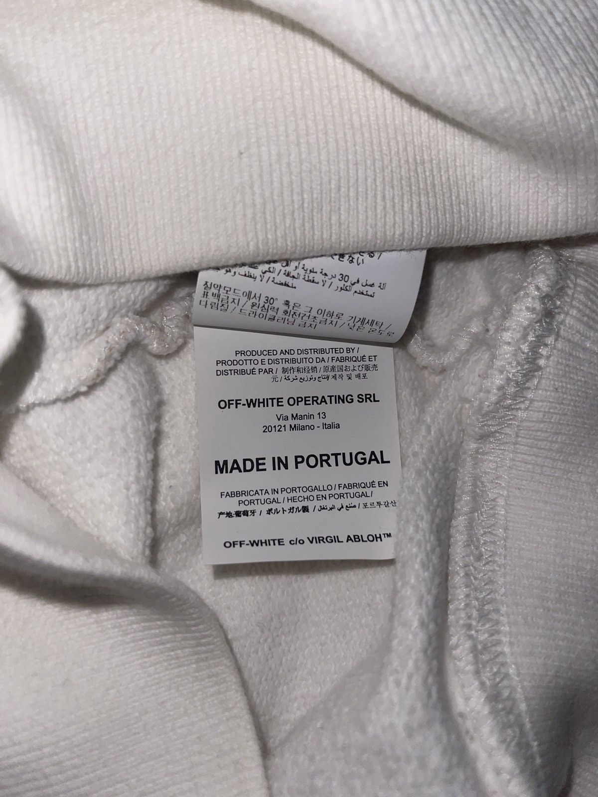 Off-White Off White White Galaxy Hoodie (SS20) Size US XS / EU 42 / 0 - 14 Thumbnail