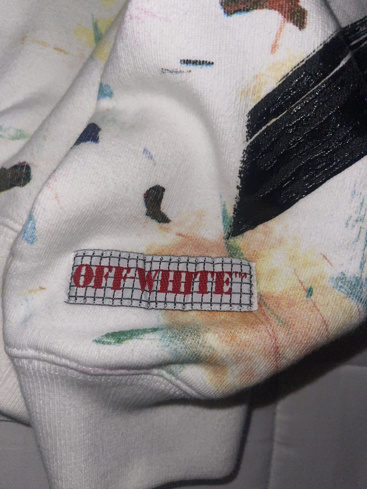 Off-White Off White White Galaxy Hoodie (SS20) Size US XS / EU 42 / 0 - 9 Thumbnail