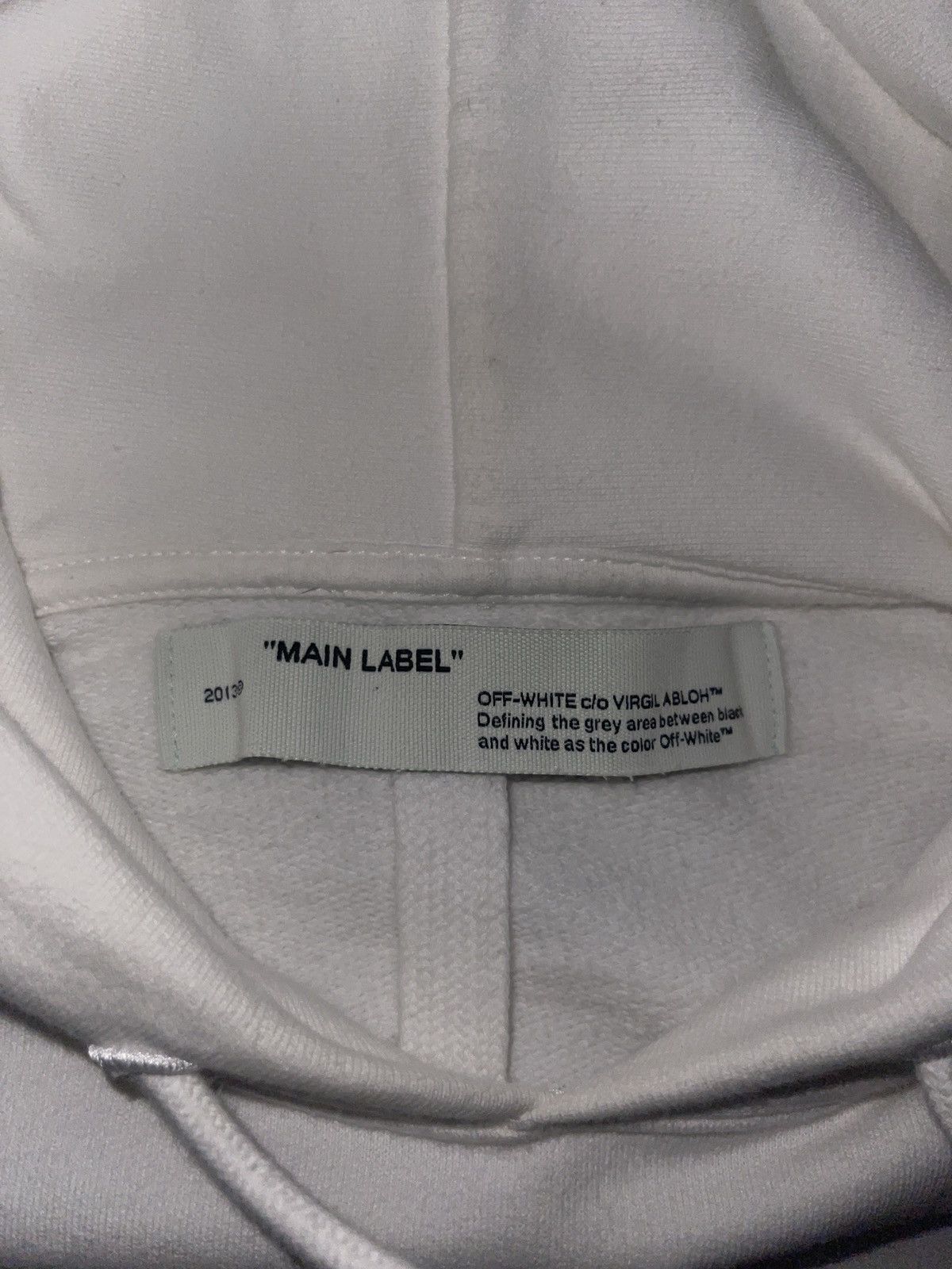 Off-White Off White White Galaxy Hoodie (SS20) Size US XS / EU 42 / 0 - 11 Thumbnail