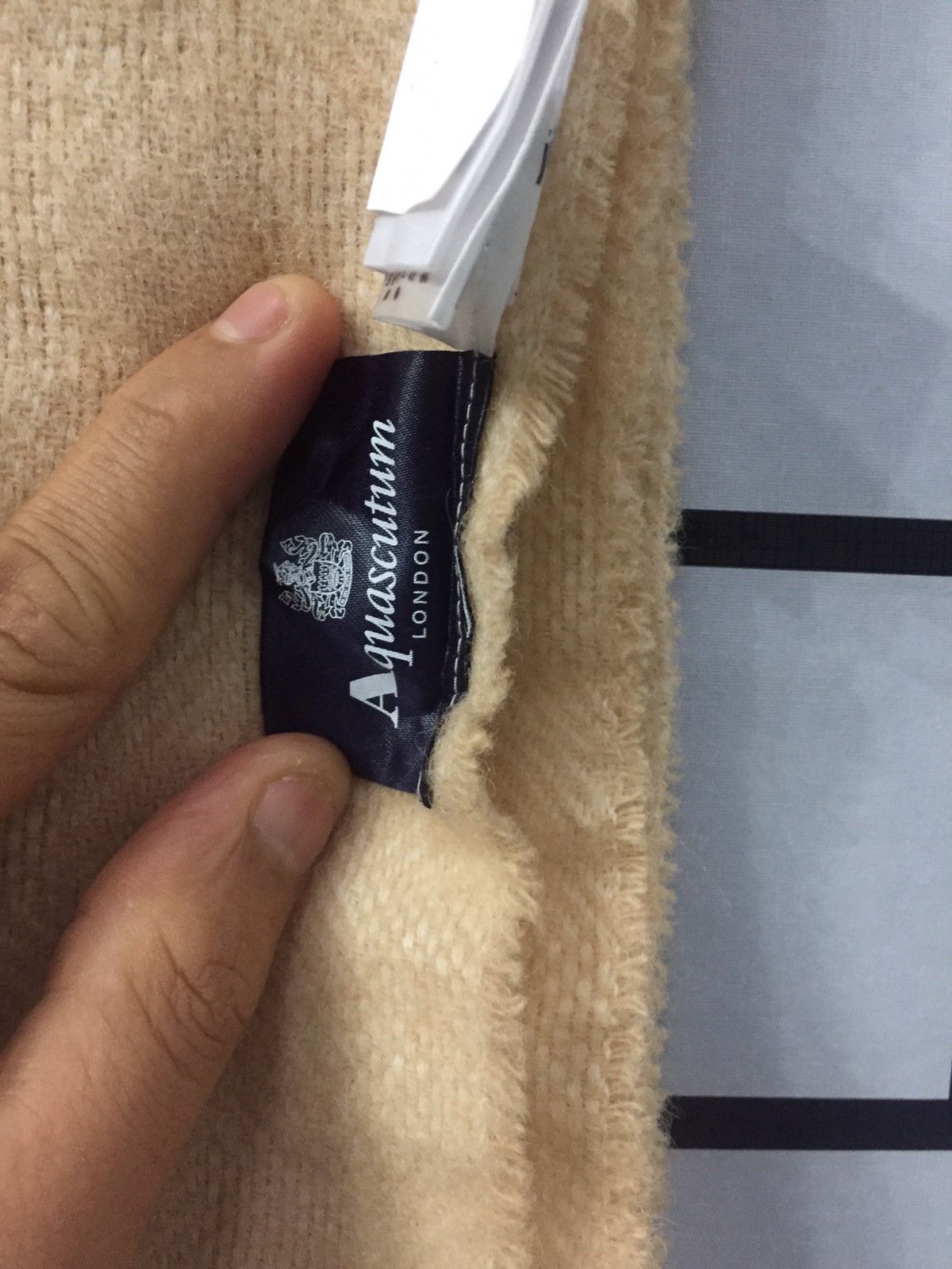 Aquascutum × Designer AQUASCUTUM Muffler Scarf Size ONE SIZE - 5 Thumbnail