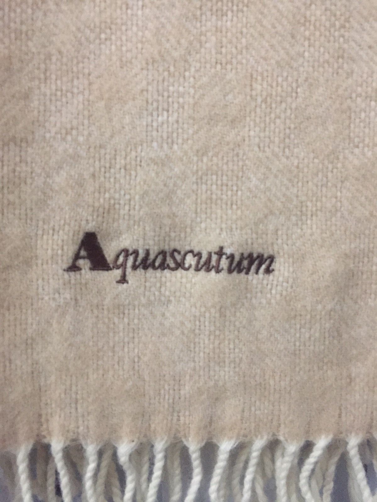 Aquascutum × Designer AQUASCUTUM Muffler Scarf Size ONE SIZE - 10 Thumbnail