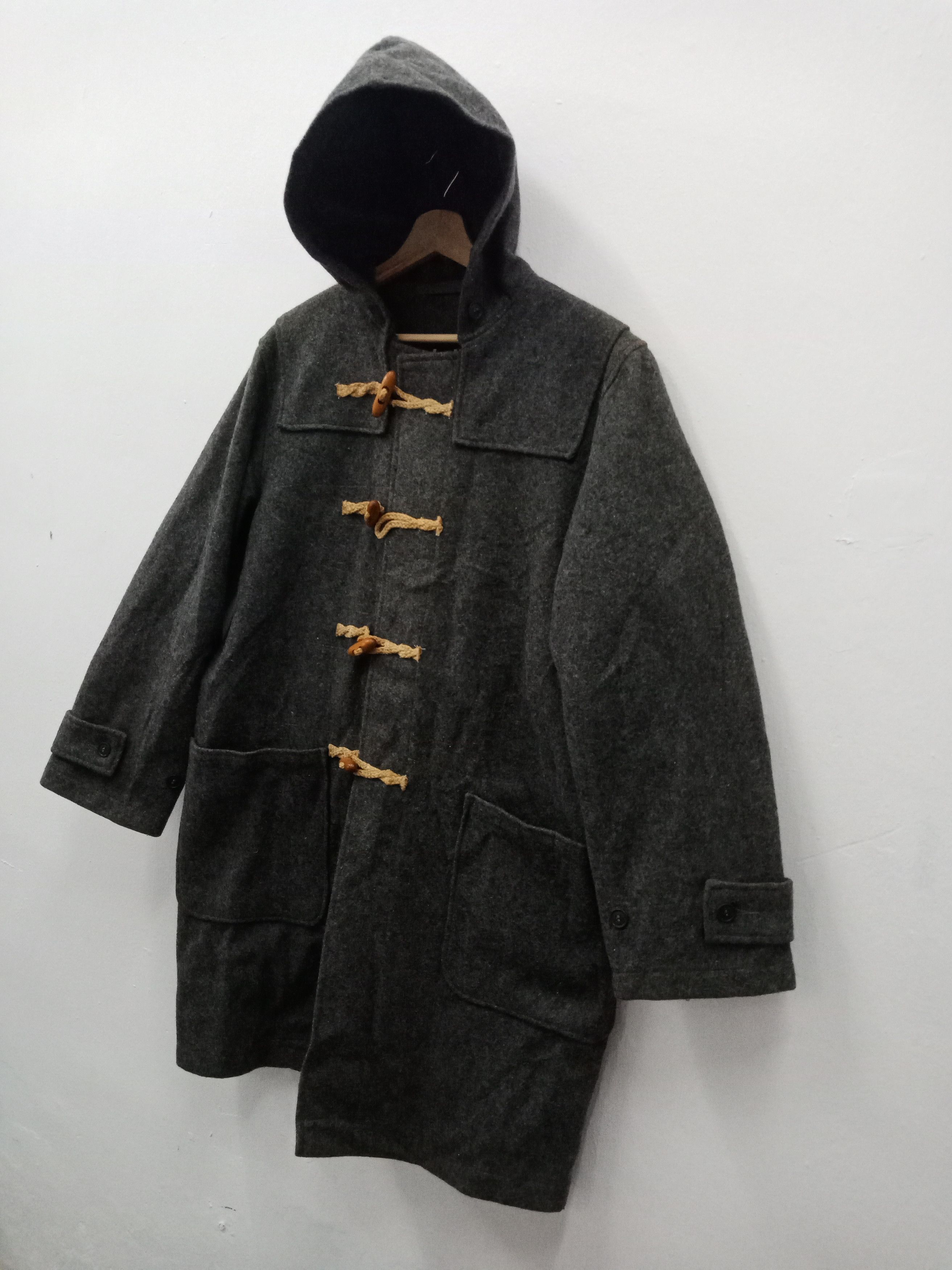 Schott Schott NYC Wool Trench Gray Jacket Size US L / EU 52-54 / 3 - 3 Thumbnail