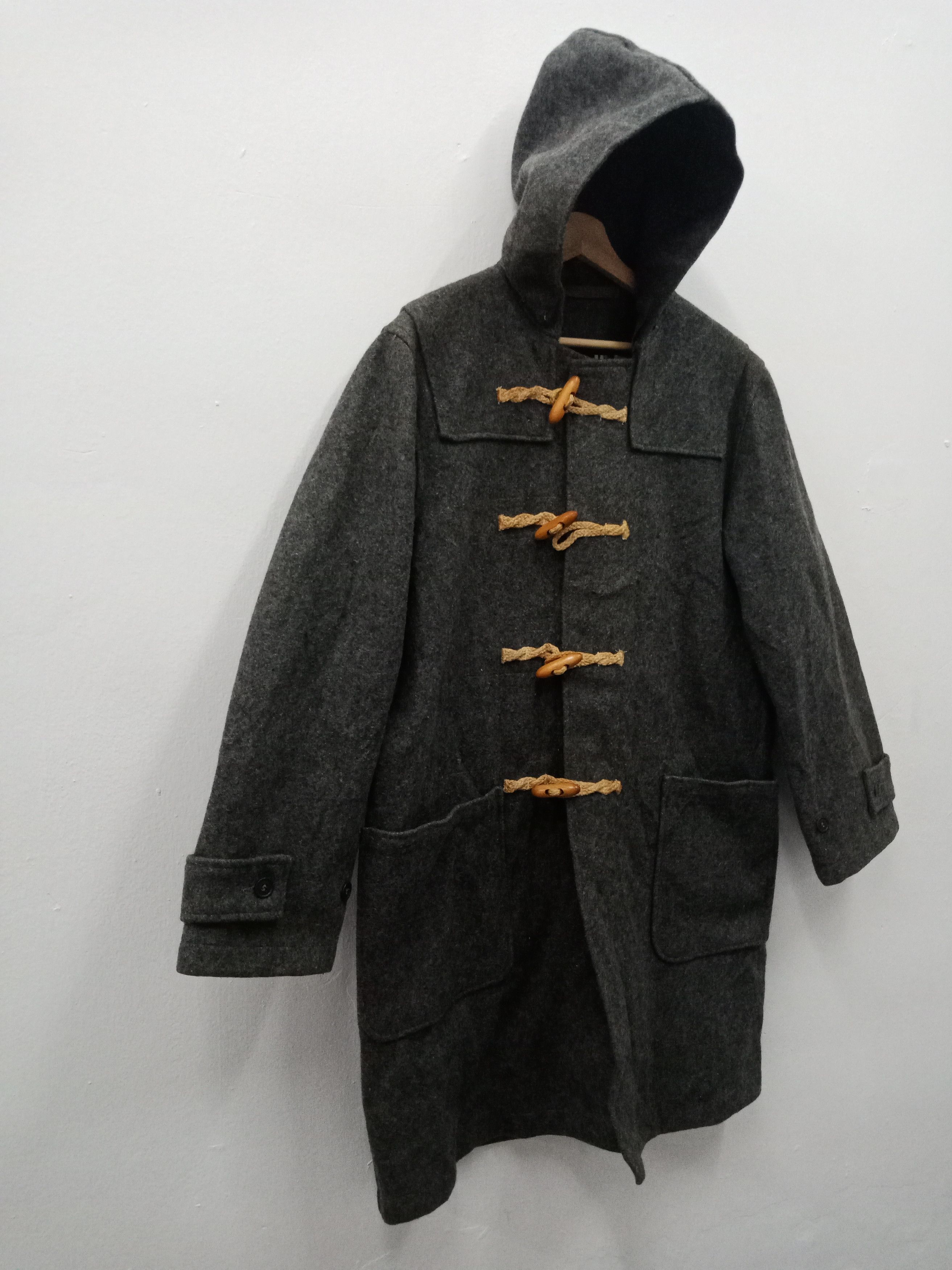 Schott Schott NYC Wool Trench Gray Jacket Size US L / EU 52-54 / 3 - 4 Thumbnail