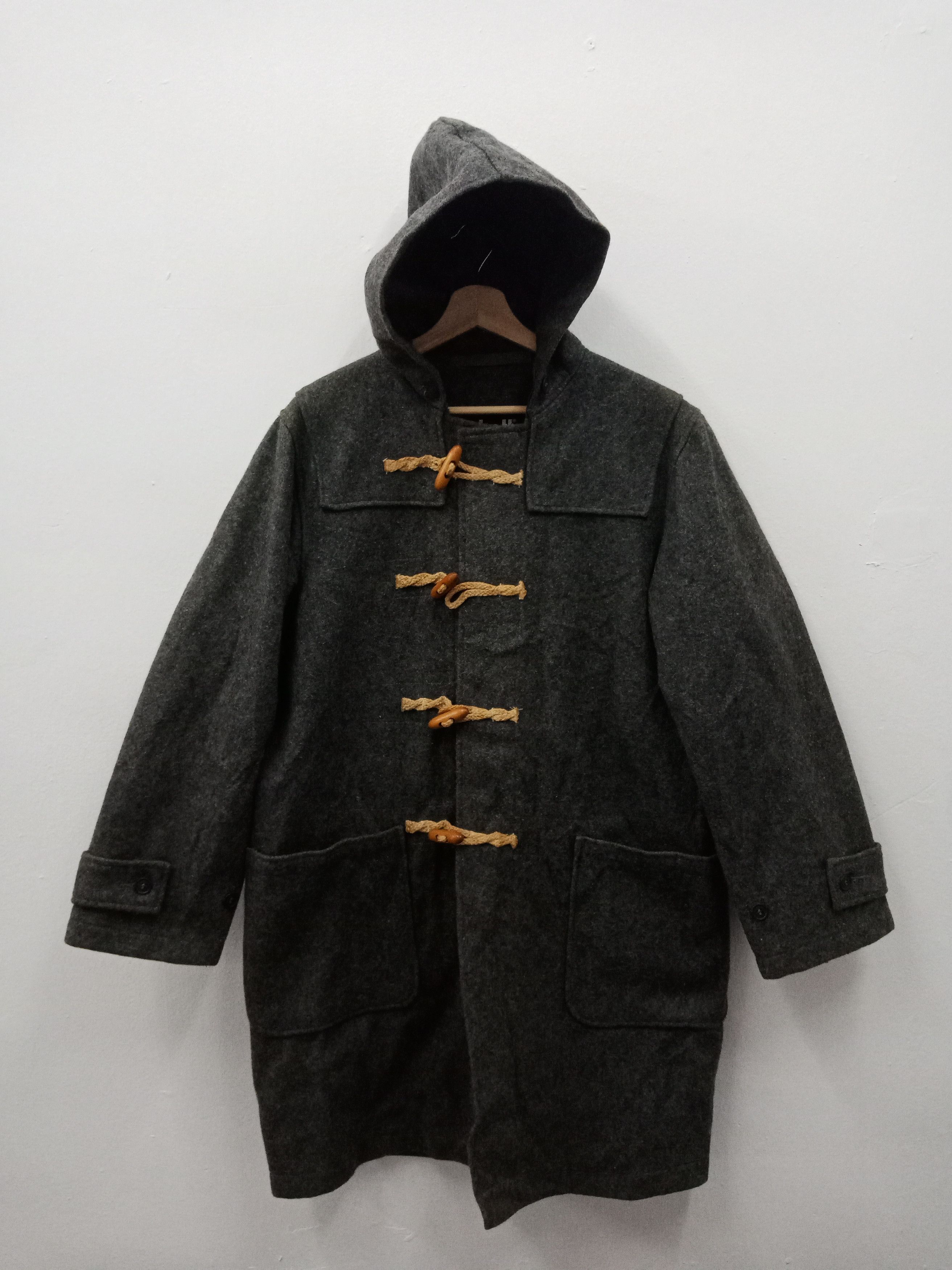 Schott Schott NYC Wool Trench Gray Jacket Size US L / EU 52-54 / 3 - 1 Thumbnail